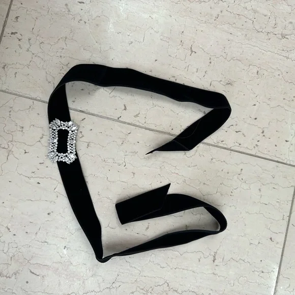 Fallon Jewelry Set of 3 Velvet Choker with Crystal Buckle - Picture 11 of 16